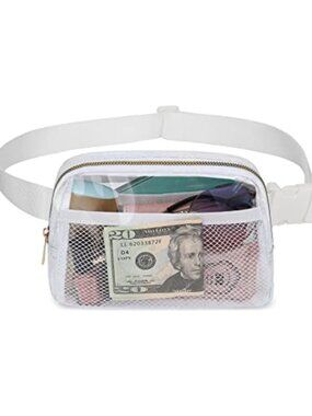 Clear Fanny Pack Stadium Approved TPU Waist Bag
